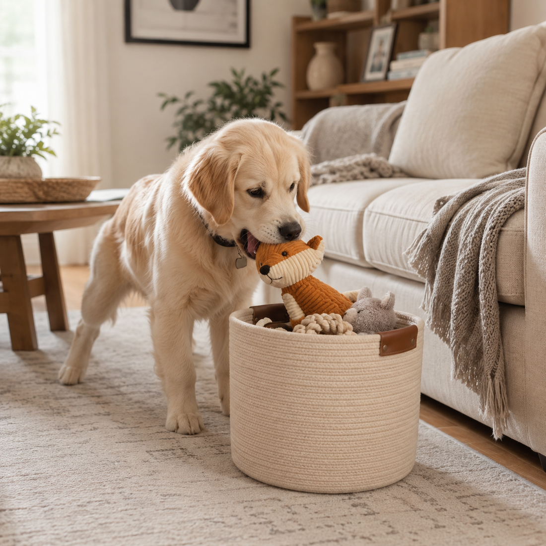 Declutter Your Space: Aesthetic and Practical Pet Storage Solutions