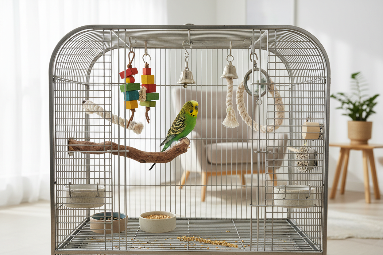 Bird Cage Essentials: A First-Time Owner's Guide to Setting Up a Safe, Enriching Home