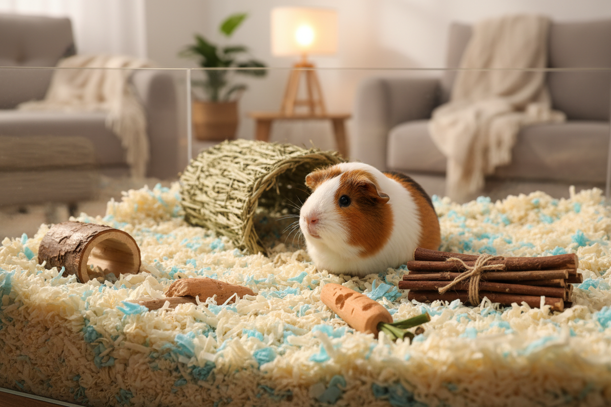 Small Pet Habitat Setup: A Complete Guide for Rabbits, Guinea Pigs, and Hamsters