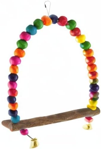 SunGrow Colorful Finch Swing Toy - Image 8