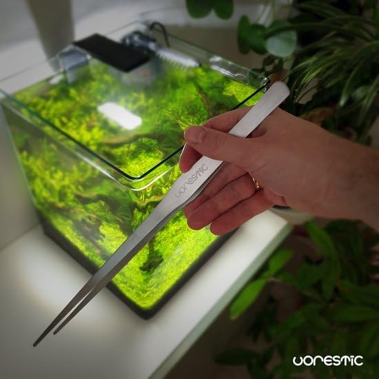 VORESTIC Straight Aquarium Tweezers 15 Inch, Stainless Steel Long Tweezers - Image 5