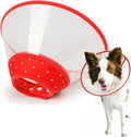 Pet Cone Recovery Dog Cone Adjustable Dog Collar Clear Padded Collar by Andiker-ServingforYou