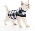 EXPAWLORER Plaid Cat Sweater by EXPAWLORER