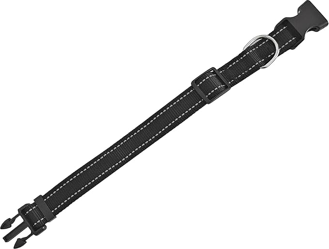 Adjustable Nylon Dog Collar, Reflective Collar 1 Inch 3/4 Inch 5/8 Inch Wide - Image 3