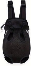 Pet Dog Carrier Backpack, Portable Breathable Mesh Chest Carrier, Polyester by Unknown
