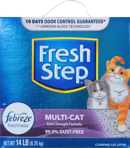 Fresh Step Clumping Cat Litter, 14 lbs - Image 2