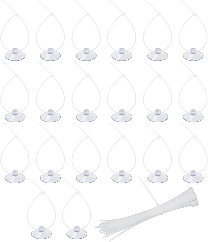 AQUANEAT 20 Pack Suction Cups by Aquaneat