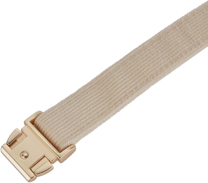 Soft Cotton Dog Collar with Metal Buckle Adjustable Heavy Duty Comfy Corduroy - Image 5