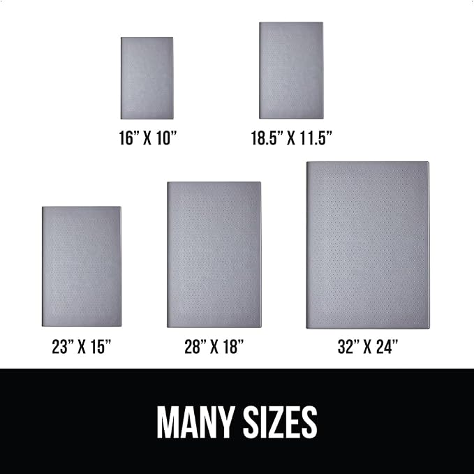 GORILLA GRIP 100% Waterproof Raised Edge BPA Free Silicone Pet Feeding Mat - Image 7