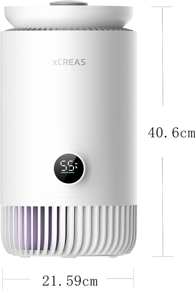 Enhanced Humidifier and Air Purifier in One, 0.8 Gal Top-Fill Tank, 23dB - Image 8