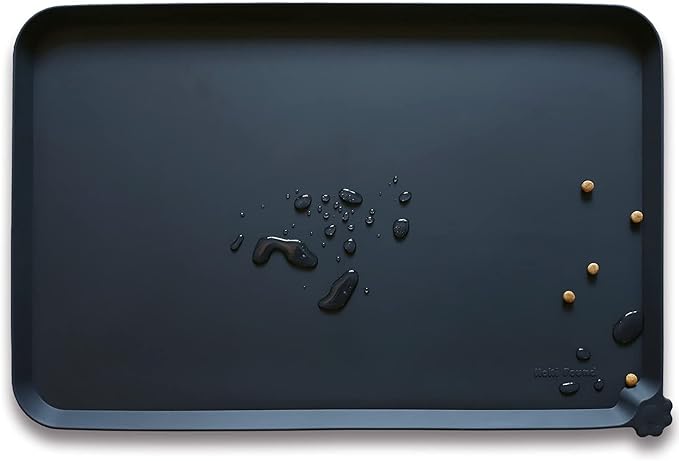 Hoki Found Large Silicone Pet Food Mats Tray by Hoki+Found