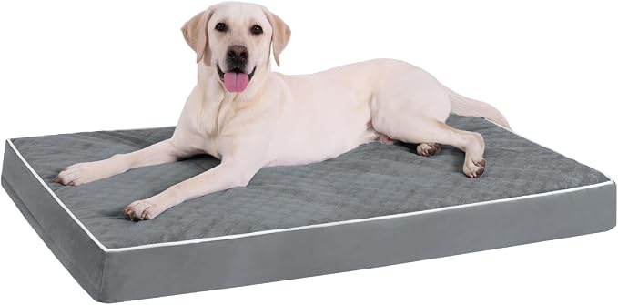 KSIIA Extra Large Dog Bed for Crate Pad Waterproof Dog Bed by KSIIAPetProducts