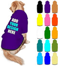 Custom Dog Clothes with Photo Name Logo Personalized Dog Sweaters by Mynvzrk