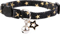 BoomBone Star Charm Studded Cat Collar Breakaway by BOOMBONE
