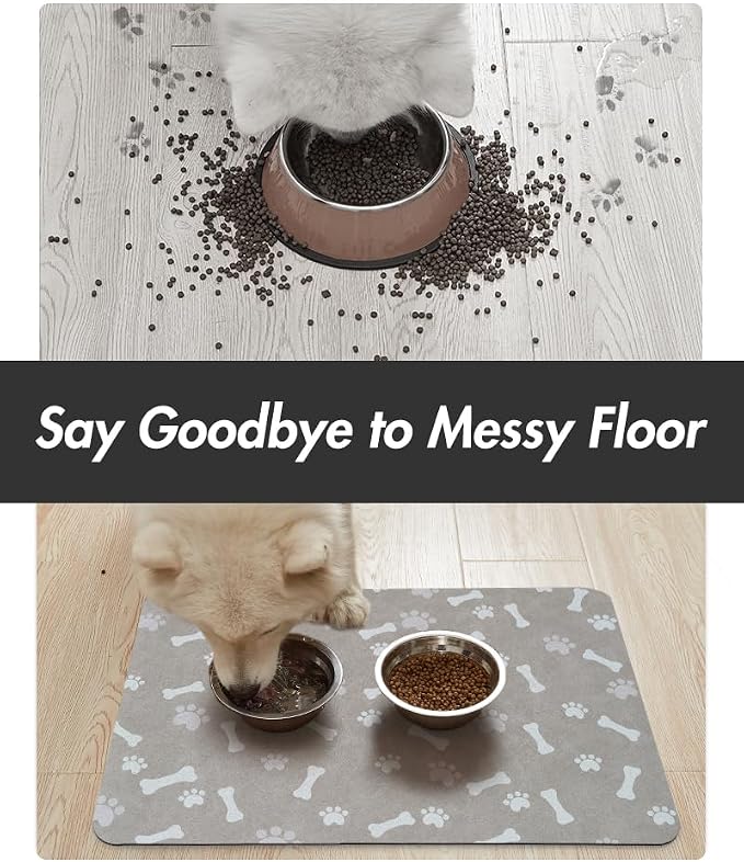 MontVoo Dog Food Mat-Pet Feeding Mat - Image 3