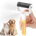 Undercoat Rake for Dogs & Cats, Double-Sided Deshedding Dematting Tool by Unknown