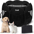 Puppy Playpen Indoor for Small Dogs, Portalble Pet Dog Play Pens Kennel Crate by Goozii