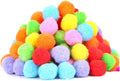 PET SHOW 20Pcs 1.5"/3.8cm Cat Toy Balls Bulk Soft Kitten Pompon Toys Indoor by PETSHOW
