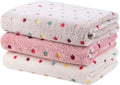 Dono 1 Pack 3 Dog Blankets, Soft Fluffy Fleece Pet Blanket Warm Sleep Mat Paw by Dono