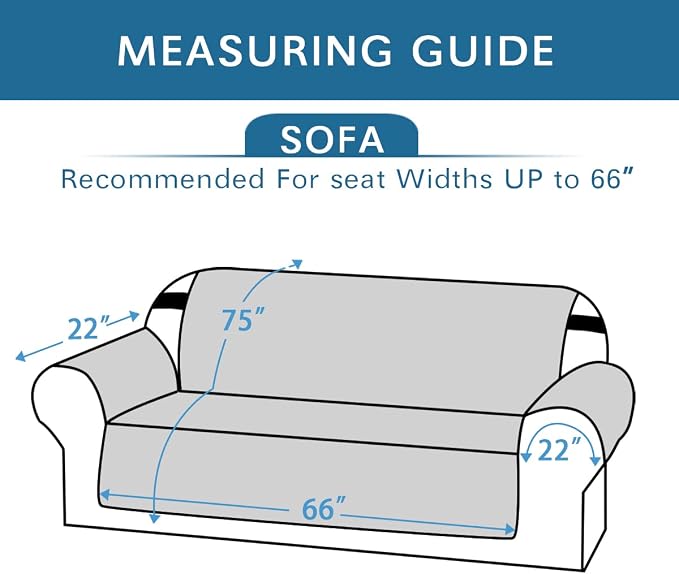 H.VERSAILTEX Reversible Sofa Slipcover Furniture Protector Water Resistant 2 - Image 2