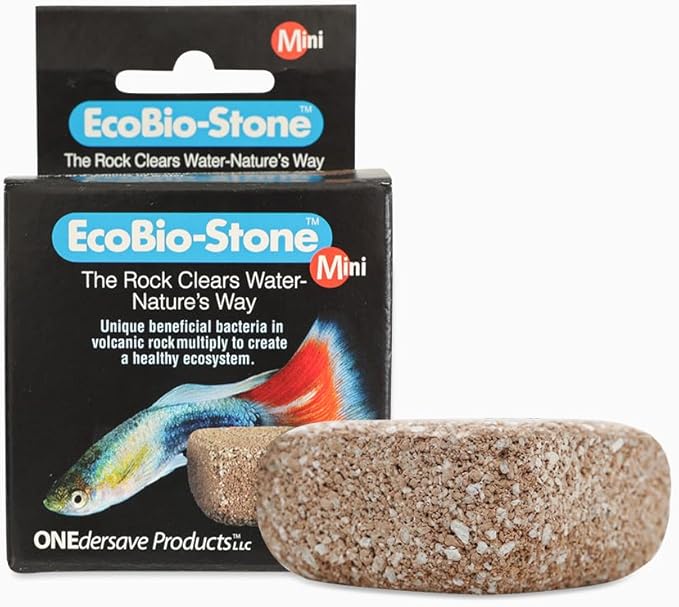 Aquarium Stone for Natural Water Clarification and Odor Removal by EcoBio-Block