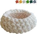 Cat Nest Bed - Premium Self Warming Handwoven Washable Extra Soft Round Cave by Urnat