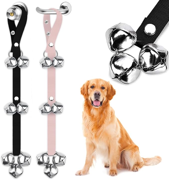 BLUETREE 2 Pack Dog Doorbells Premium Quality Training Potty Great Dog Bells by BLUETREE