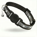 Cat Collar Breakaway, Reflective Kitten Collar by ODOKELE