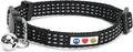 Pawtitas Reflective Black Cat Collar by Pawtitas