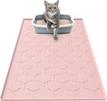 Silicone Cat Litter Trapping Mat, Large Waterproof 34" X 22" Cat Litter Box Mat by Garoopion