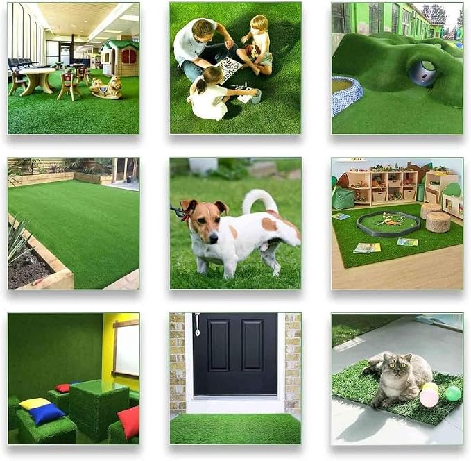 ALTRUISTIC Artificial Grass 5FTX39FT, Realistic Fake Grass Deluxe Turf - Image 6