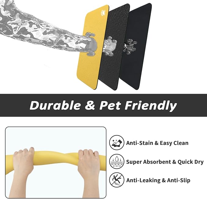 Dog Food Mat - Absorbent Cat Mat - Image 6