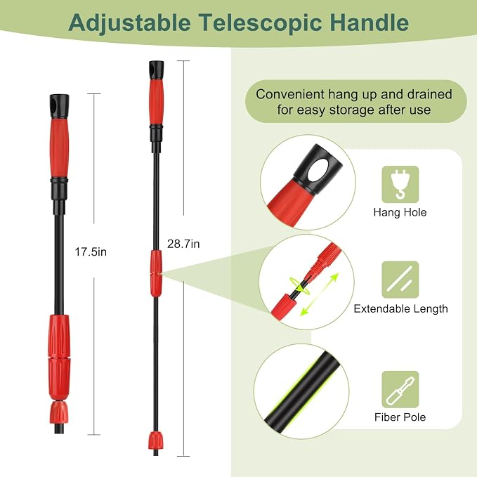 hygger Easy Clean Fish Tank Cleaner, 6 in 1 Aquarium Cleaning Tools Kit - Image 6