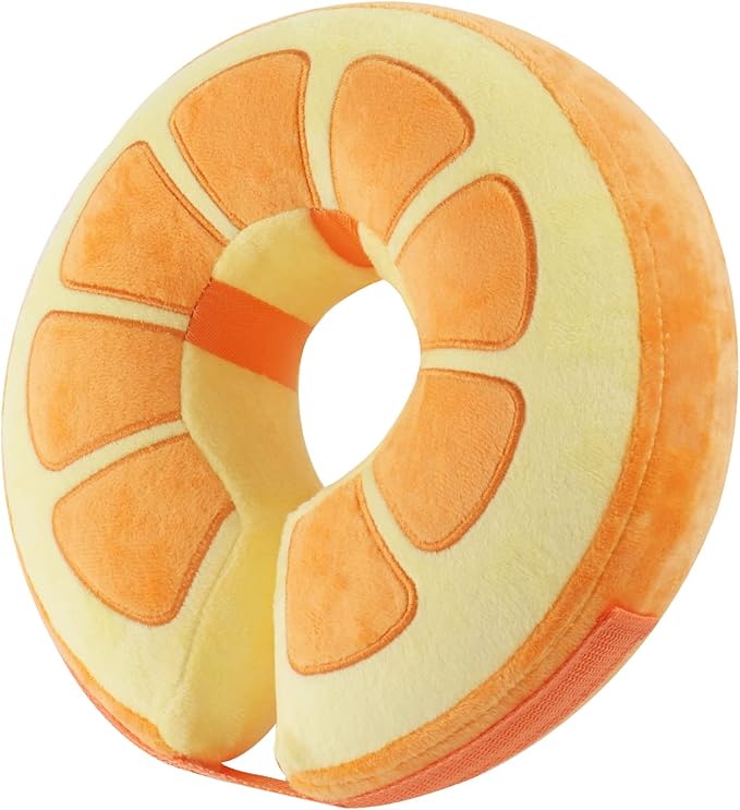IEUUMLER Inflatable Recovery Dog Collar, Protective Donut Cone, Adjustable Soft by IEUUMLER