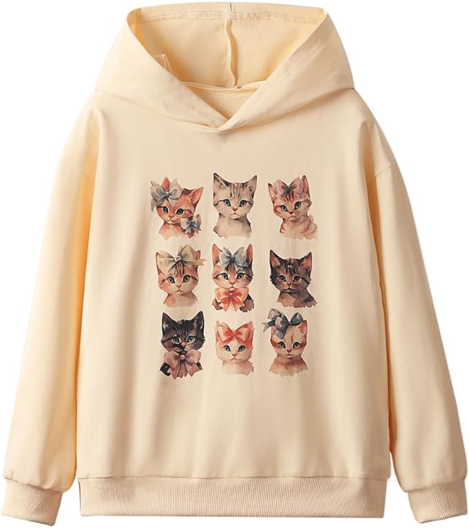 WELAKEN Sweatshirts for Girls Toddler & Kids II Little Girl's Pullover Tops by WELAKEN