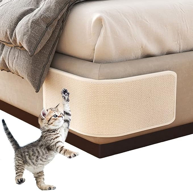 HAOZAIKEJI Cat Scratcher Mat Sofa Protector Natural Sisal Cat Scratching Mat by Unknown