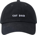 Cat Mom & Dad Hats for Proud Cat Parents | for Men & Women | Embroidered Text by Hatphile