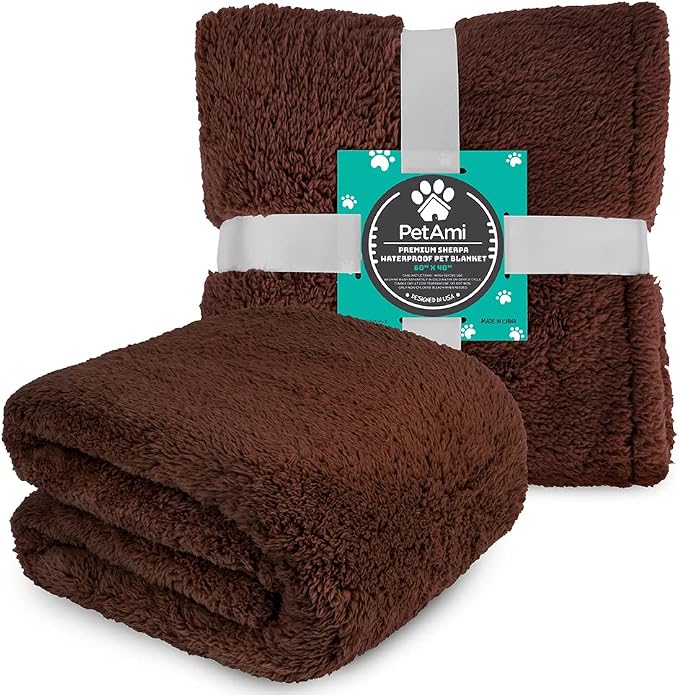 PetAmi Fluffy Waterproof Dog Blanket - Image 7