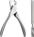 Dog Nail Trimmers & Cat Nail Clipper, Heavy Duty Stainless Steel Claw Clippers by PetTime