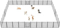 Dog Playpen 32 inch 30 Panels Indoor Outdoor Dog Pen by Jhsomdr