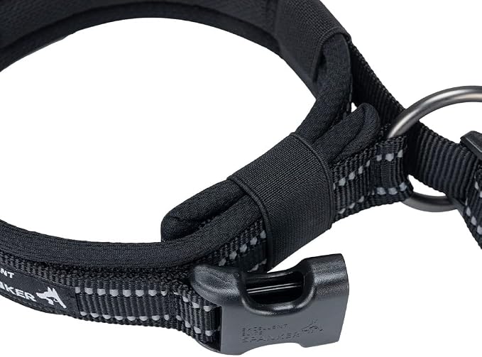 EXCELLENT ELITE SPANKER Reflective Dog Collar Classic Soft Padded Breathable - Image 3