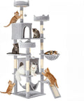 Sweetcrispy Cat Tree 75 Inch, Large Multi-Level Tall Cat Tree Tower by Sweetcrispy