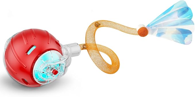 Interactive Cat Toys for Indoor Cats, The 3rd Generation Agile Moving Cat Ball by Unknown