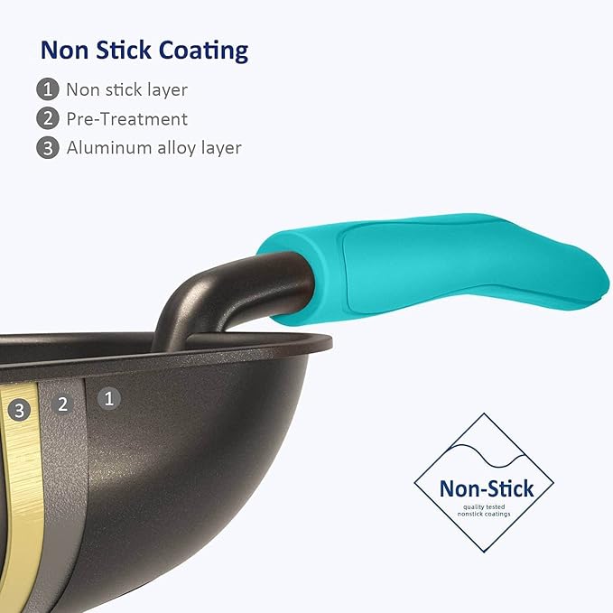 WePet Cat Litter Scoop, Non-Stick Plated Aluminum Alloy Sifter, Kitty Durable - Image 2