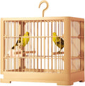 2025 New Carry Cage for Parakeet Portable 30x23x26cm Bird Travel Carrier Cage by Unknown