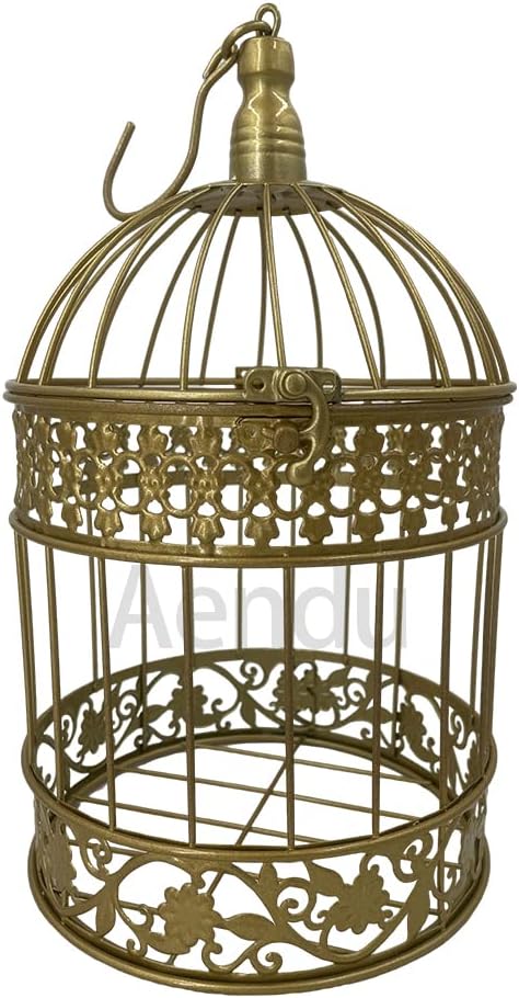 Iron Bird Cage for Wedding Decor and Flower Cage Decor Perfect Props for by Aendu