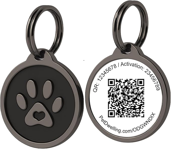 Pet Dwelling QR Code Pet ID Tag – Smart Dog & Cat ID Tags by PetDwellingSmartQRPetIDTags