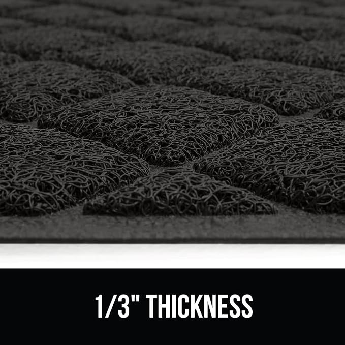 GORILLA GRIP Cat Litter Box Mat, Water Resistant, US Designed Kitty Litter - Image 9