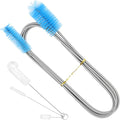 79” Flexible Pipe Cleaner Brush Set, Dual-Ended and Extra-Long Stainless Steel by Unknown