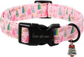Unique Style Paws Christmas Dog Collar, Lightweight & Adjustable Pet Collar by Uniquestylepaws